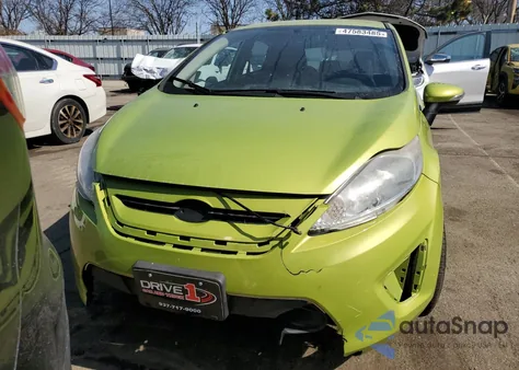 2012 Ford Fiesta Ses from USA, damaged, VIN 3FADP4FJ8CM128613